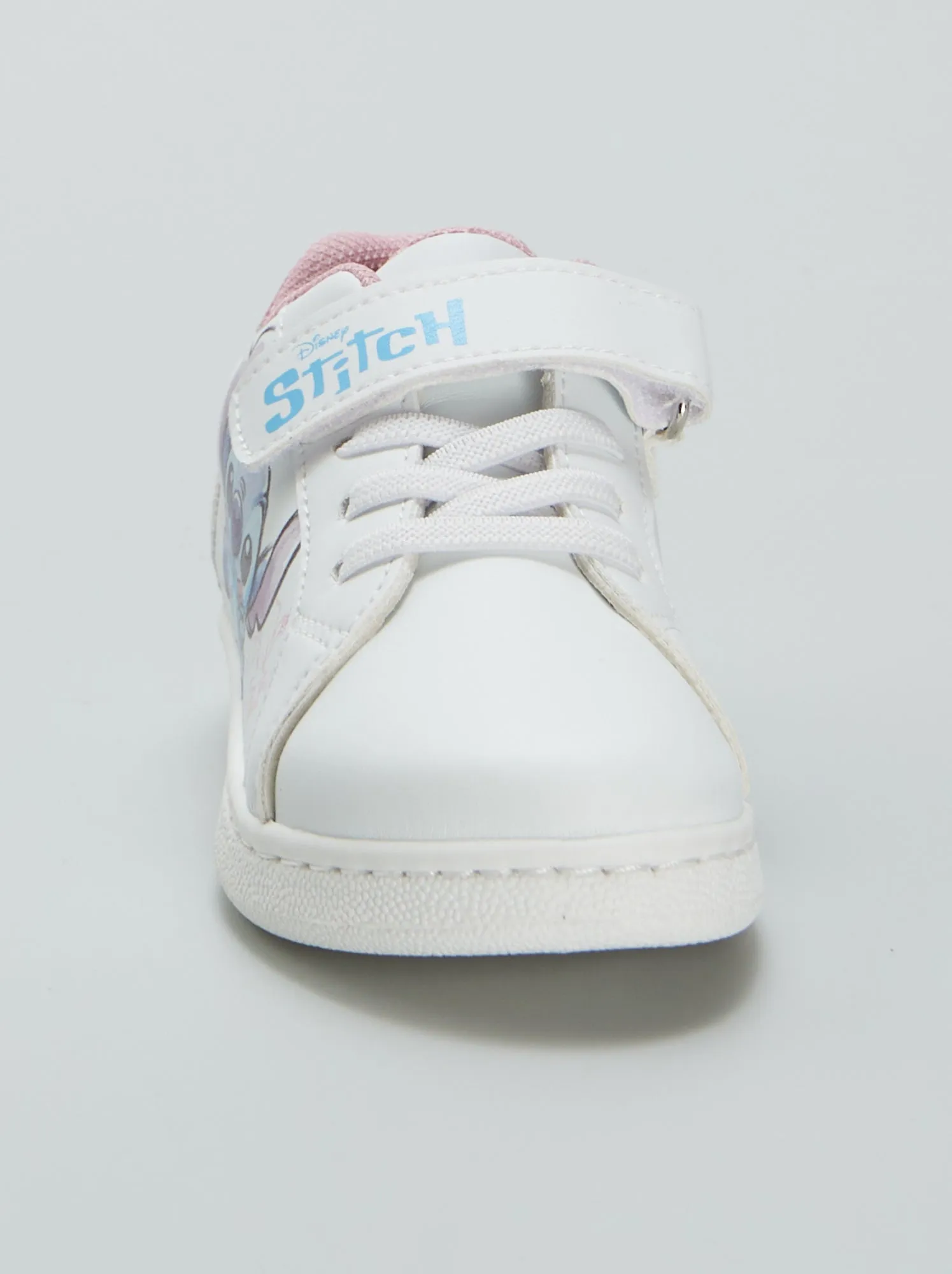 Sneakers con strappi 'Stitch' - bianco