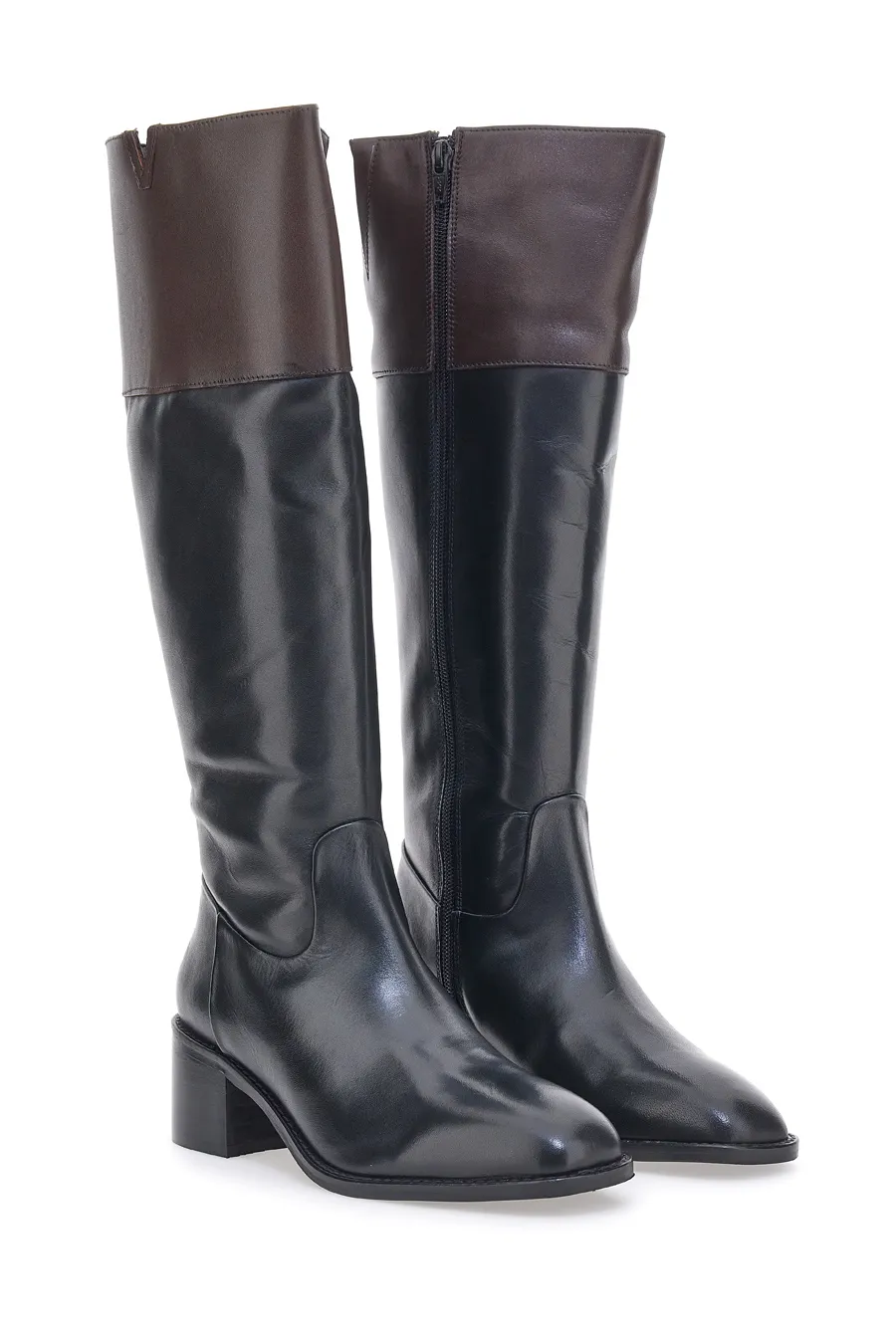 Stivali Cavallerizza Pittarello Glam 4125 Nero Vera Pelle