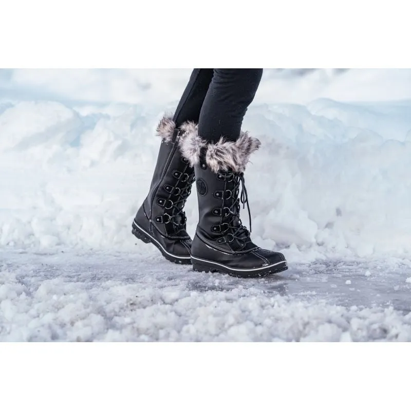 Stivali doposci da donna Kimberfeel Beverly (Croco nero)