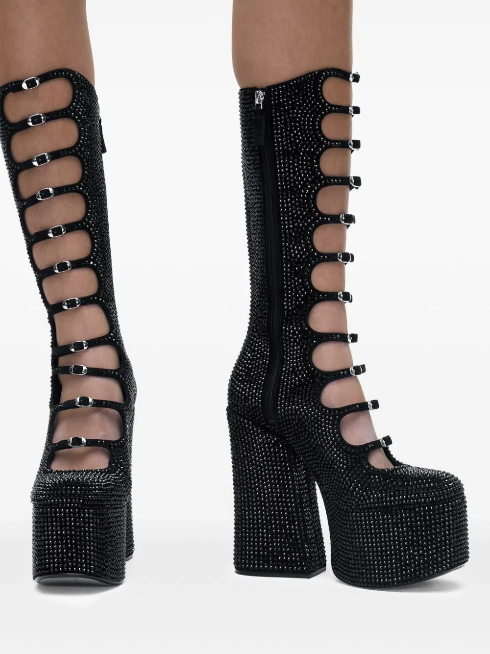 Stivali kiki con cristalli in nero Marc Jacobs - donna