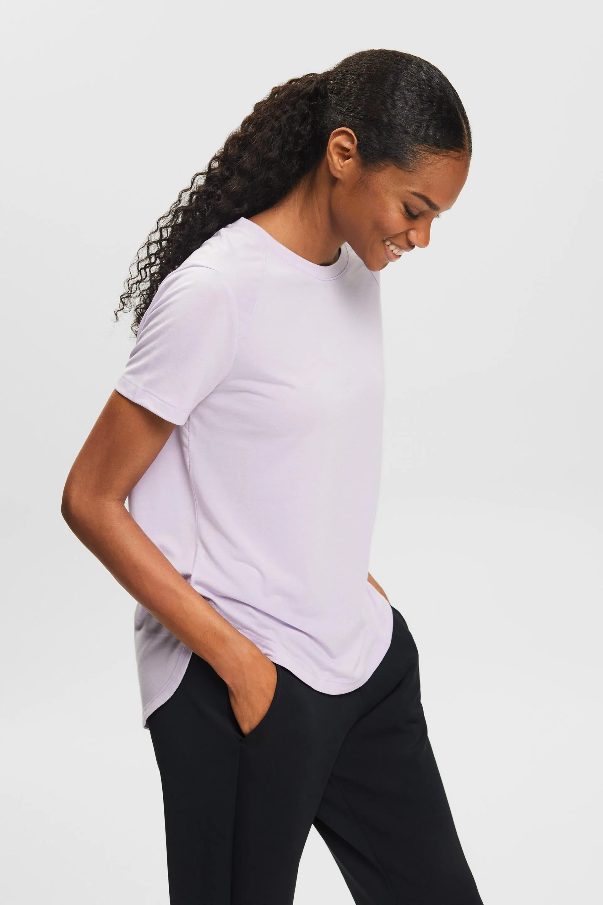 T-shirt active a maniche corte