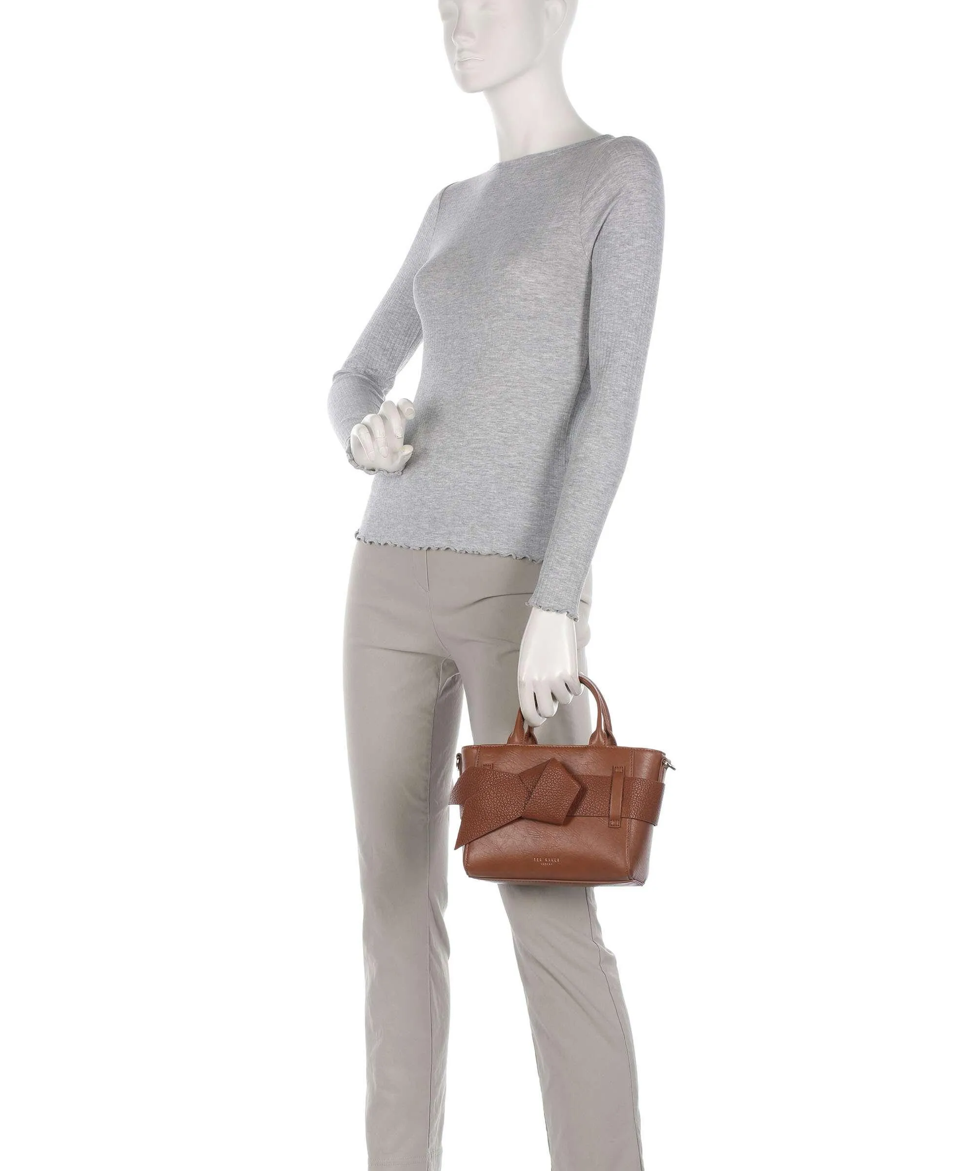  Ted Baker Jimisie Borsa a mano pelle sintetica marrone  