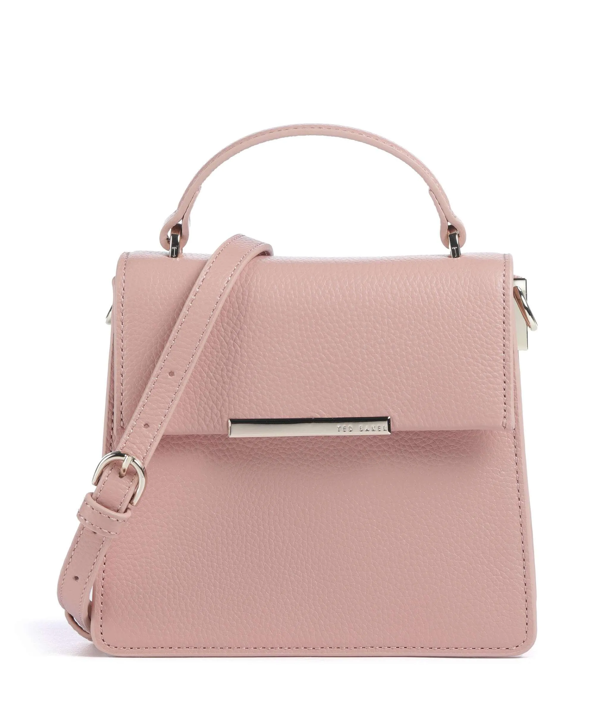  Ted Baker Roselli Borsa a mano pelle di vacchetta grana rosa  