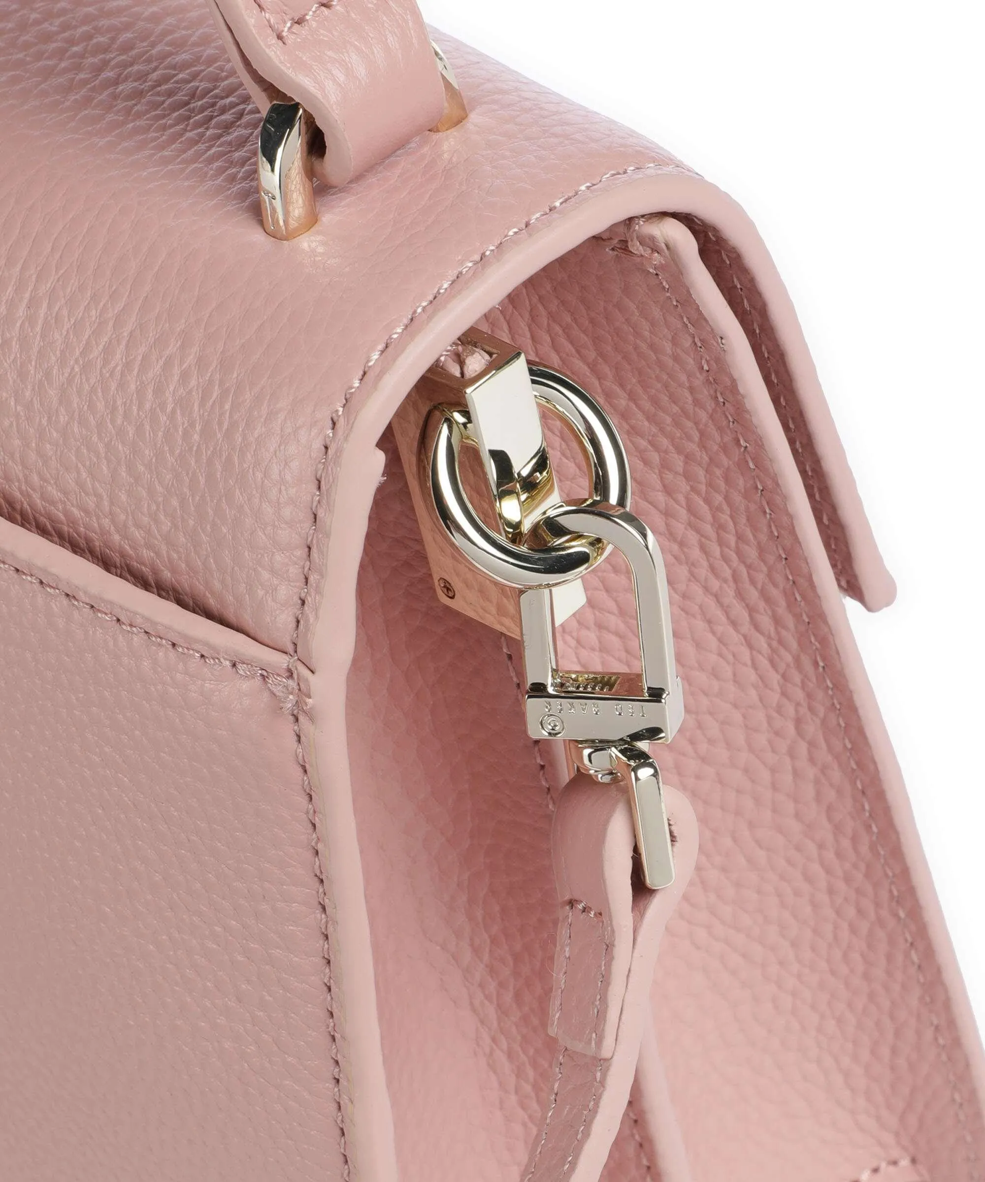  Ted Baker Roselli Borsa a mano pelle di vacchetta grana rosa  