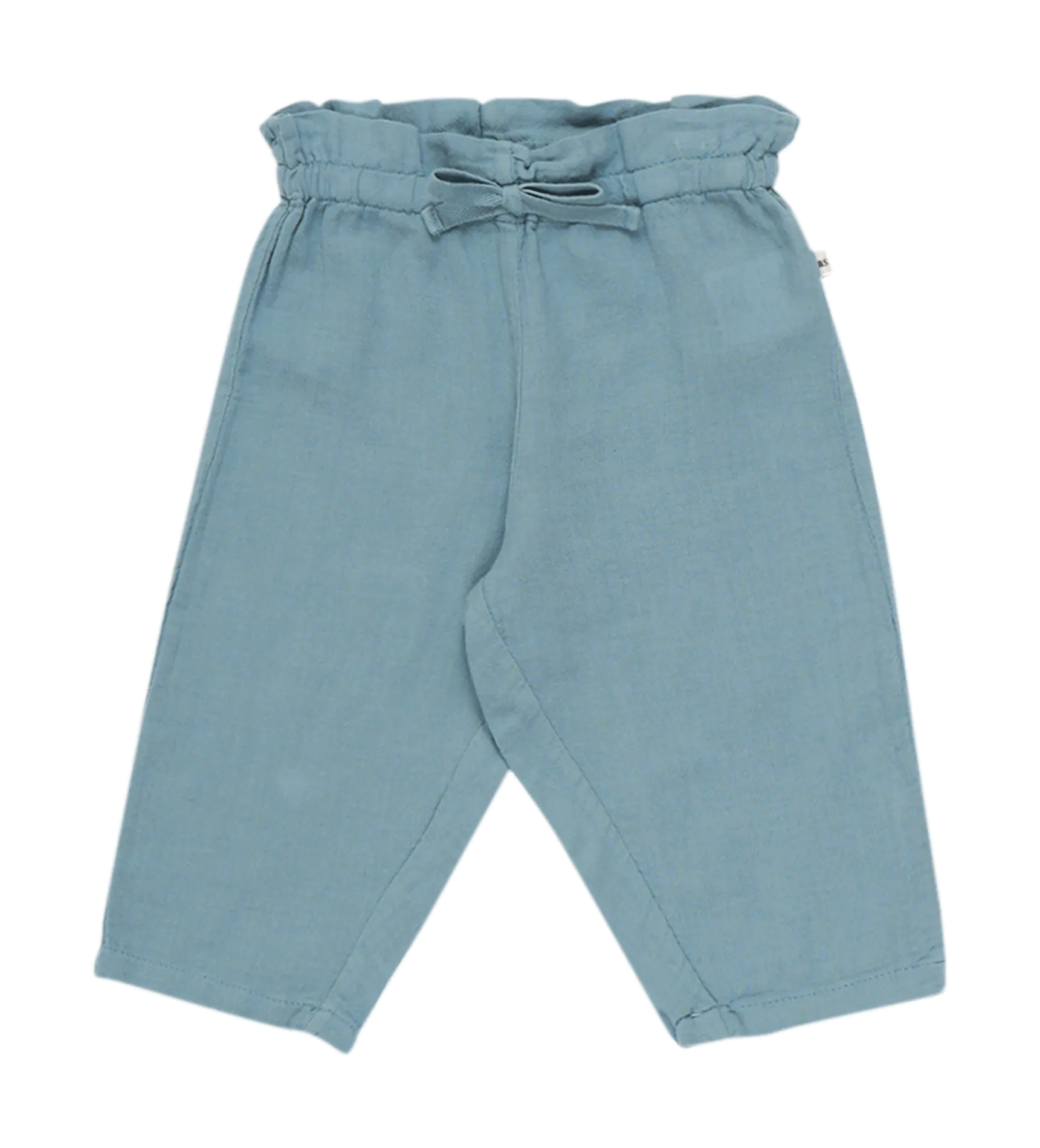  THE NEW SOCIETY   OLIVIA - Pantaloni dritti in cotone | Blu