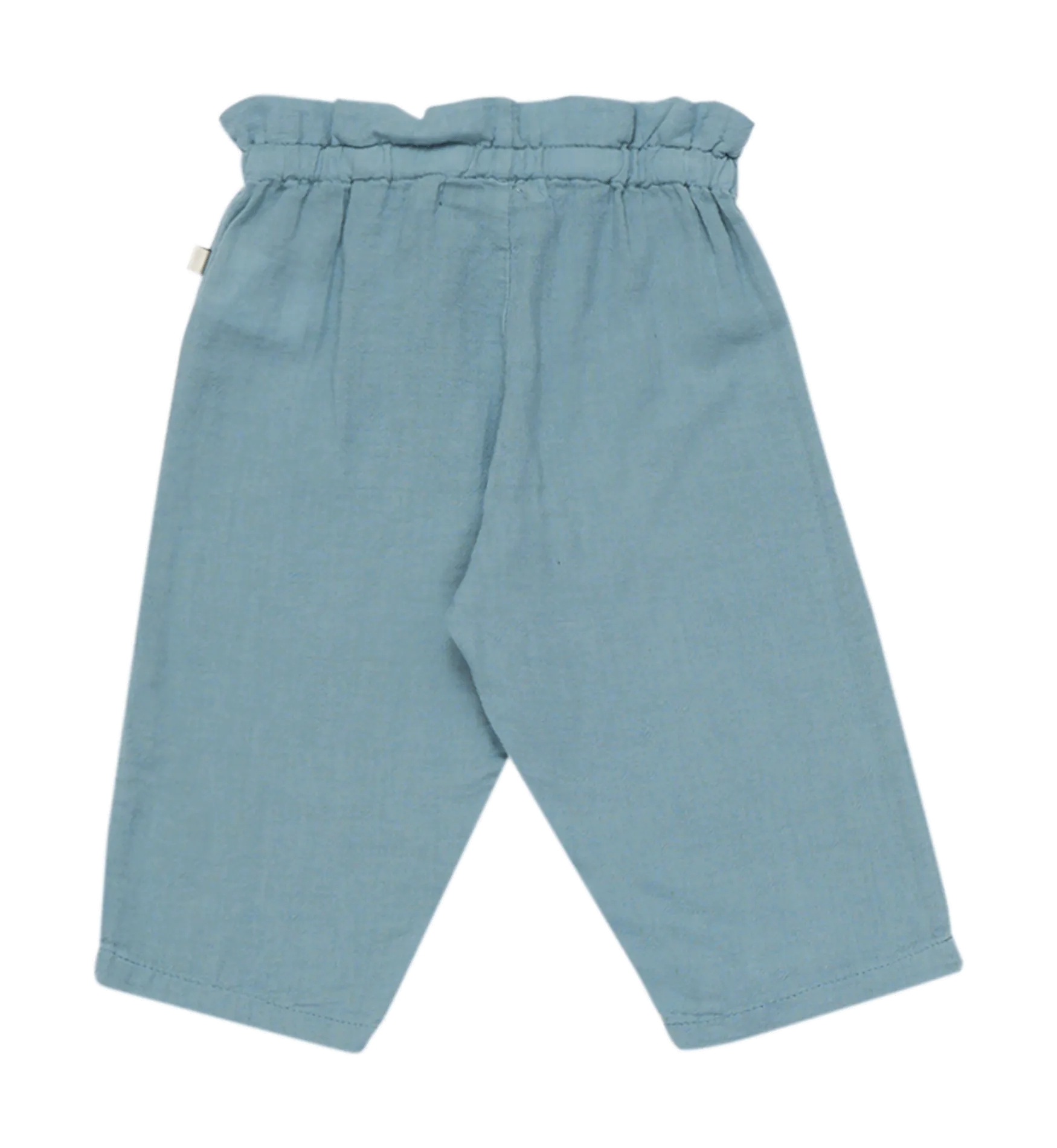  THE NEW SOCIETY   OLIVIA - Pantaloni dritti in cotone | Blu