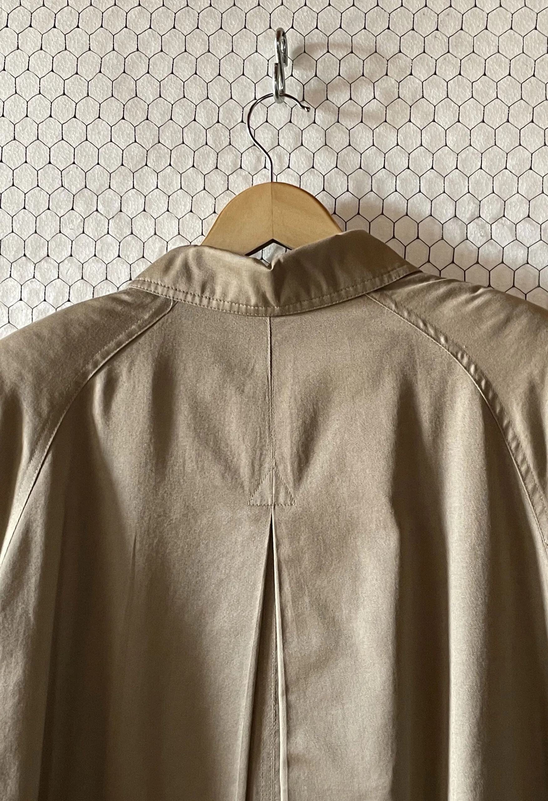 Trench svasato beige second hand Persona by MaxMara