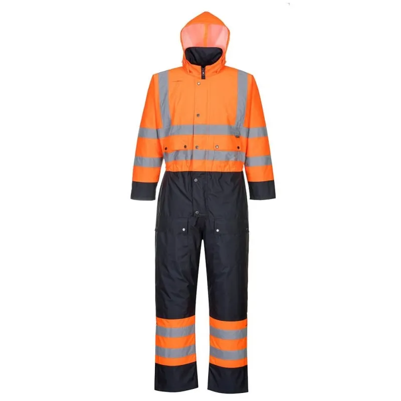 Tuta da Lavoro Bicolore Alta Visibilità Portwest S485