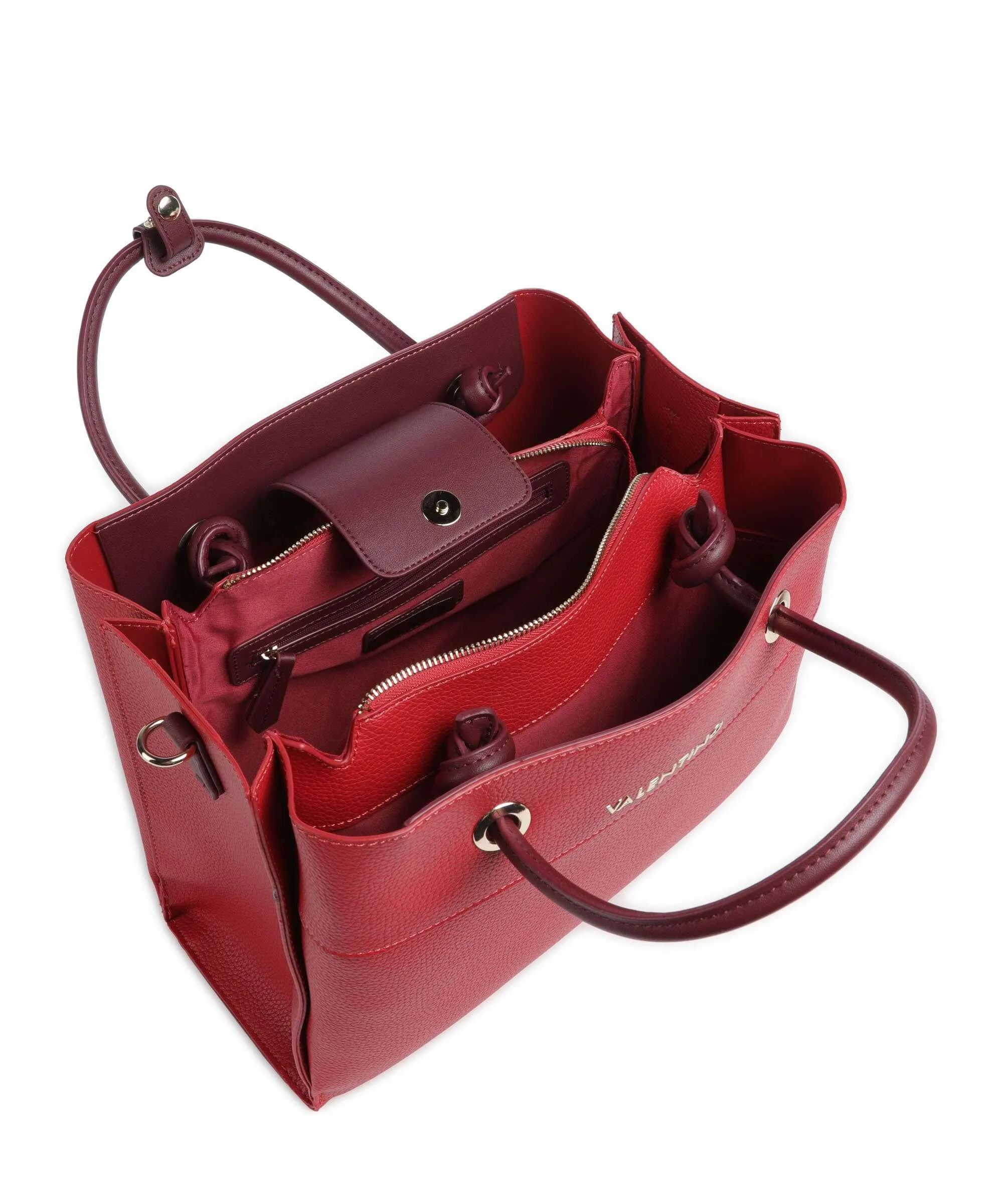  Valentino Bags Alexia Borsa a mano pelle sintetica rosso  