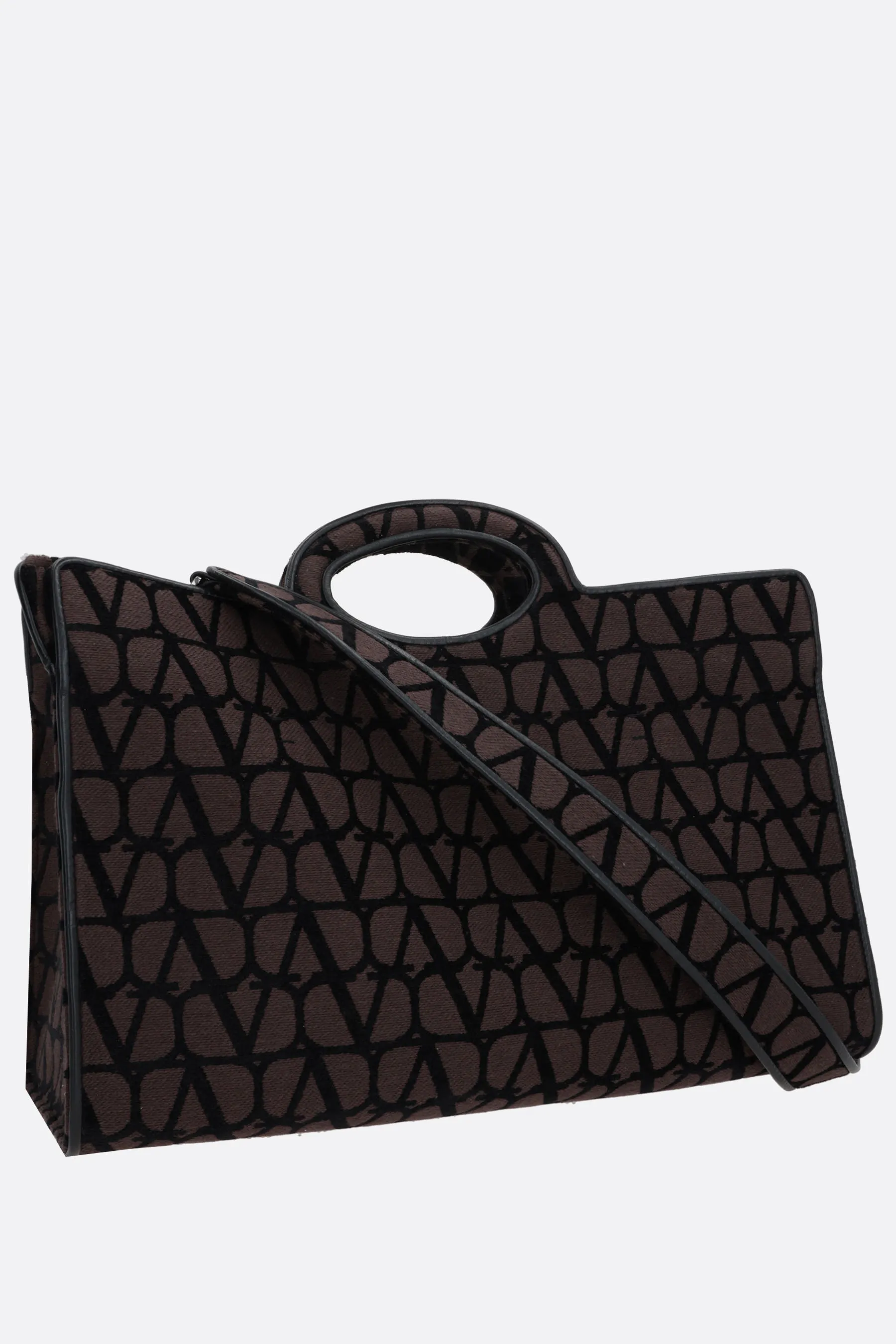 VALENTINO GARAVANI borsa tote Le Troisième in Toile Iconographe