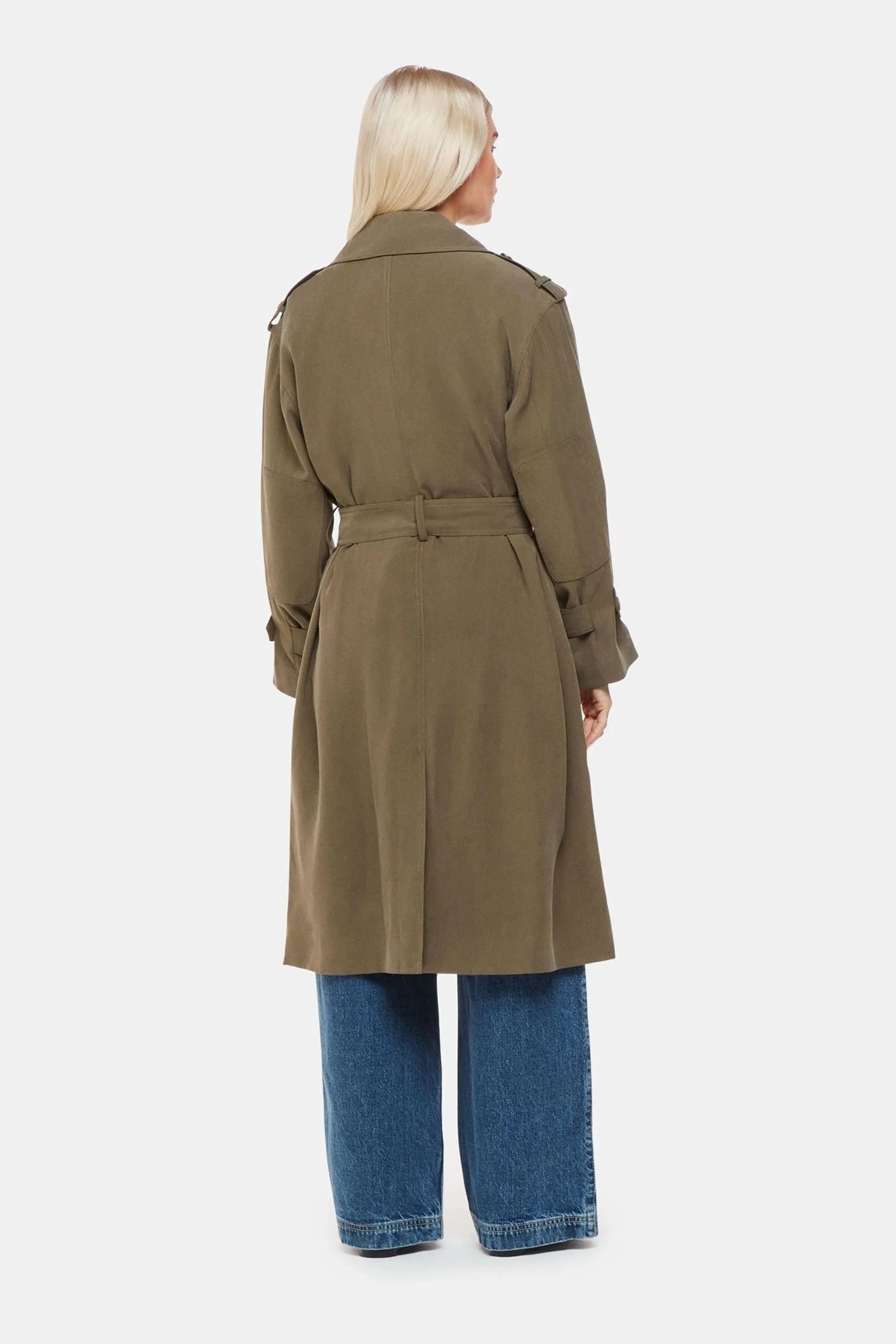Whistles Verde - Riley - Trench